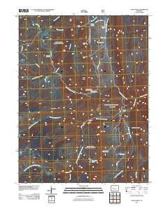 Stony Ridge Colorado Historical topographic map, 1:24000 scale, 7.5 X 7.5 Minute, Year 2011