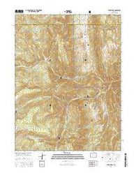 Stony Ridge Colorado Current topographic map, 1:24000 scale, 7.5 X 7.5 Minute, Year 2016