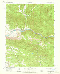 Storm King Mountain Colorado Historical topographic map, 1:24000 scale, 7.5 X 7.5 Minute, Year 1962