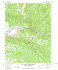 Storm King Mountain Colorado Historical topographic map, 1:24000 scale, 7.5 X 7.5 Minute, Year 1962