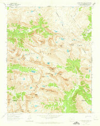 Storm King Peak Colorado Historical topographic map, 1:24000 scale, 7.5 X 7.5 Minute, Year 1964
