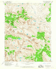 Storm King Peak Colorado Historical topographic map, 1:24000 scale, 7.5 X 7.5 Minute, Year 1964