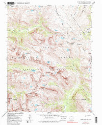 Storm King Peak Colorado Historical topographic map, 1:24000 scale, 7.5 X 7.5 Minute, Year 1964