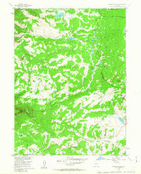 Storm Mountain Colorado Historical topographic map, 1:24000 scale, 7.5 X 7.5 Minute, Year 1956