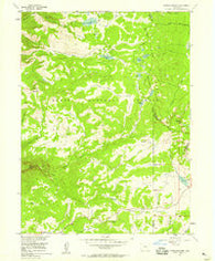 Storm Mountain Colorado Historical topographic map, 1:24000 scale, 7.5 X 7.5 Minute, Year 1956