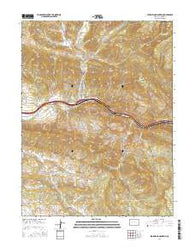 Storm King Mountain Colorado Current topographic map, 1:24000 scale, 7.5 X 7.5 Minute, Year 2016