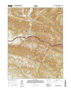 Storm King Mountain Colorado Current topographic map, 1:24000 scale, 7.5 X 7.5 Minute, Year 2016