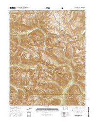 Storm King Peak Colorado Current topographic map, 1:24000 scale, 7.5 X 7.5 Minute, Year 2016