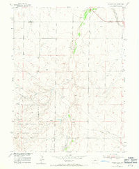 Strasburg NW Colorado Historical topographic map, 1:24000 scale, 7.5 X 7.5 Minute, Year 1955