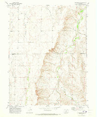 Strasburg SE Colorado Historical topographic map, 1:24000 scale, 7.5 X 7.5 Minute, Year 1969