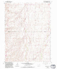 Strasburg SW Colorado Historical topographic map, 1:24000 scale, 7.5 X 7.5 Minute, Year 1961