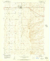 Strasburg Colorado Historical topographic map, 1:24000 scale, 7.5 X 7.5 Minute, Year 1955