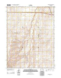 Strasburg NW Colorado Historical topographic map, 1:24000 scale, 7.5 X 7.5 Minute, Year 2013