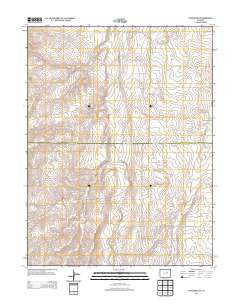 Strasburg SW Colorado Historical topographic map, 1:24000 scale, 7.5 X 7.5 Minute, Year 2013