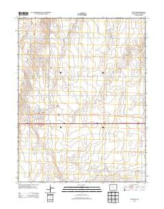 Stratton Colorado Historical topographic map, 1:24000 scale, 7.5 X 7.5 Minute, Year 2013