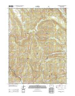 Strawberry Lake Colorado Historical topographic map, 1:24000 scale, 7.5 X 7.5 Minute, Year 2013