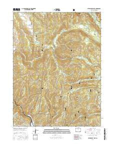 Strawberry Lake Colorado Current topographic map, 1:24000 scale, 7.5 X 7.5 Minute, Year 2016