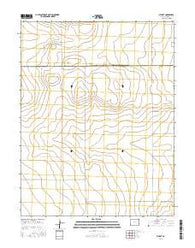 Stuart Colorado Current topographic map, 1:24000 scale, 7.5 X 7.5 Minute, Year 2016