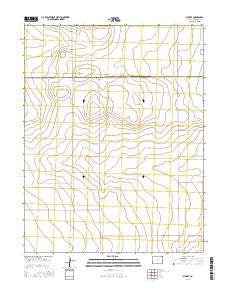 Stuart Colorado Current topographic map, 1:24000 scale, 7.5 X 7.5 Minute, Year 2016