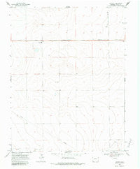 Stuart Colorado Historical topographic map, 1:24000 scale, 7.5 X 7.5 Minute, Year 1968