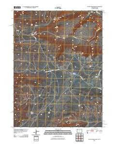 Stuntz Reservoir Colorado Historical topographic map, 1:24000 scale, 7.5 X 7.5 Minute, Year 2011