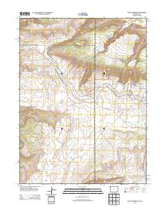 Stuntz Reservoir Colorado Historical topographic map, 1:24000 scale, 7.5 X 7.5 Minute, Year 2013