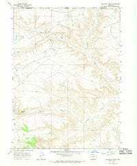 Sugarloaf Butte Colorado Historical topographic map, 1:24000 scale, 7.5 X 7.5 Minute, Year 1966