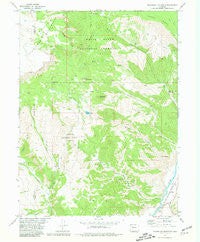 Sugarloaf Mountain Colorado Historical topographic map, 1:24000 scale, 7.5 X 7.5 Minute, Year 1977