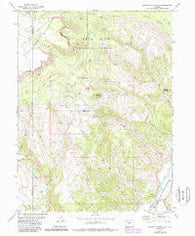 Sugarloaf Mountain Colorado Historical topographic map, 1:24000 scale, 7.5 X 7.5 Minute, Year 1977