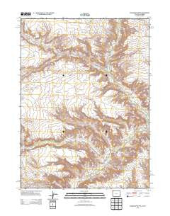 Sugarloaf Butte Colorado Historical topographic map, 1:24000 scale, 7.5 X 7.5 Minute, Year 2013