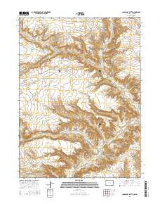 Sugarloaf Butte Colorado Current topographic map, 1:24000 scale, 7.5 X 7.5 Minute, Year 2016
