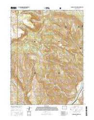 Sugarloaf Mountain Colorado Current topographic map, 1:24000 scale, 7.5 X 7.5 Minute, Year 2016