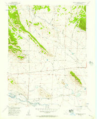 Sulphur Mountain Colorado Historical topographic map, 1:24000 scale, 7.5 X 7.5 Minute, Year 1956