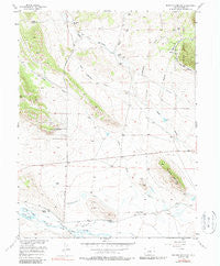 Sulphur Mountain Colorado Historical topographic map, 1:24000 scale, 7.5 X 7.5 Minute, Year 1956