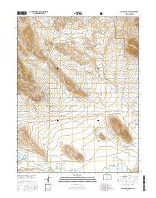 Sulphur Mountain Colorado Current topographic map, 1:24000 scale, 7.5 X 7.5 Minute, Year 2016
