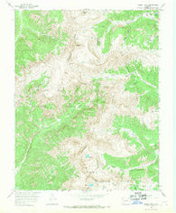Summit Peak Colorado Historical topographic map, 1:24000 scale, 7.5 X 7.5 Minute, Year 1966
