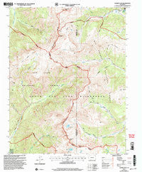 Summit Peak Colorado Historical topographic map, 1:24000 scale, 7.5 X 7.5 Minute, Year 2001