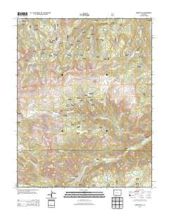 Summitville Colorado Historical topographic map, 1:24000 scale, 7.5 X 7.5 Minute, Year 2013