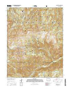 Summitville Colorado Current topographic map, 1:24000 scale, 7.5 X 7.5 Minute, Year 2016