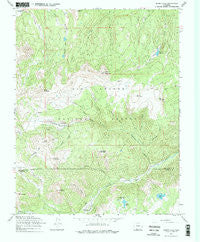 Summitville Colorado Historical topographic map, 1:24000 scale, 7.5 X 7.5 Minute, Year 1967