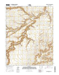 Sun Valley Ranch Colorado Current topographic map, 1:24000 scale, 7.5 X 7.5 Minute, Year 2016
