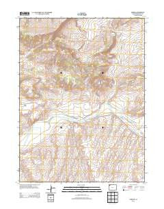 Sunbeam Colorado Historical topographic map, 1:24000 scale, 7.5 X 7.5 Minute, Year 2013