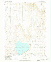 Sunken Lake Colorado Historical topographic map, 1:24000 scale, 7.5 X 7.5 Minute, Year 1951