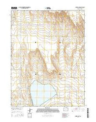 Sunken Lake Colorado Current topographic map, 1:24000 scale, 7.5 X 7.5 Minute, Year 2016