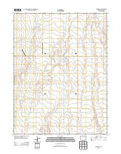 Sunnydale Colorado Historical topographic map, 1:24000 scale, 7.5 X 7.5 Minute, Year 2013
