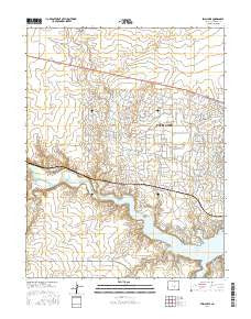 Swallows Colorado Current topographic map, 1:24000 scale, 7.5 X 7.5 Minute, Year 2016