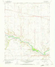 Swallows Colorado Historical topographic map, 1:24000 scale, 7.5 X 7.5 Minute, Year 1963
