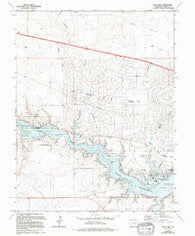 Swallows Colorado Historical topographic map, 1:24000 scale, 7.5 X 7.5 Minute, Year 1963