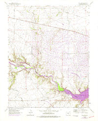 Swallows Colorado Historical topographic map, 1:24000 scale, 7.5 X 7.5 Minute, Year 1963