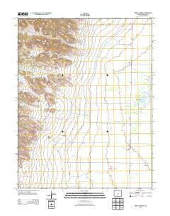 Swede Corners Colorado Historical topographic map, 1:24000 scale, 7.5 X 7.5 Minute, Year 2013